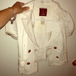BabyPhat White Denim Jacket